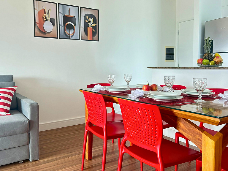 Vista Mar | Apto Completo + Servicio Playa
