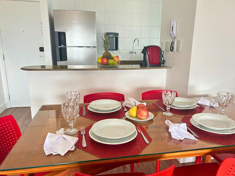 Vista Mar | Apto Completo + Servicio Playa