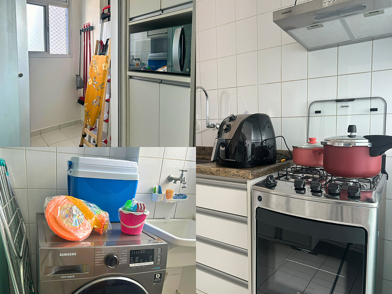 Vista Mar | Apto Completo + Servicio Playa