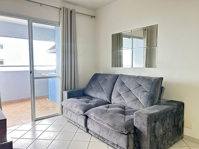 Sea view, heated pool, and beach service