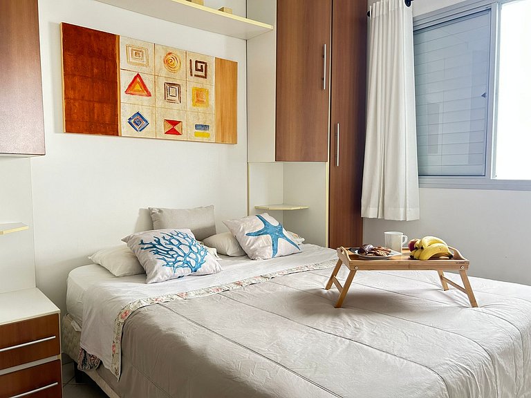 Frente mar con Vista, Servicio Playa, Equipado