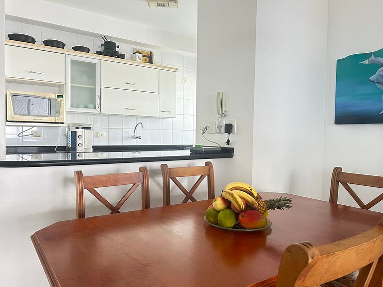 Frente mar con Vista, Servicio Playa, Equipado