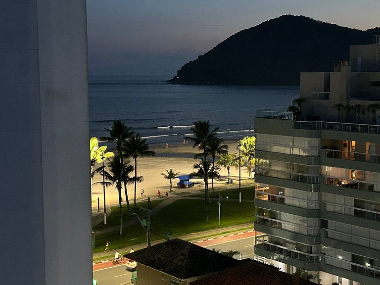Vista mar, piscina aquecida e serviço de praia