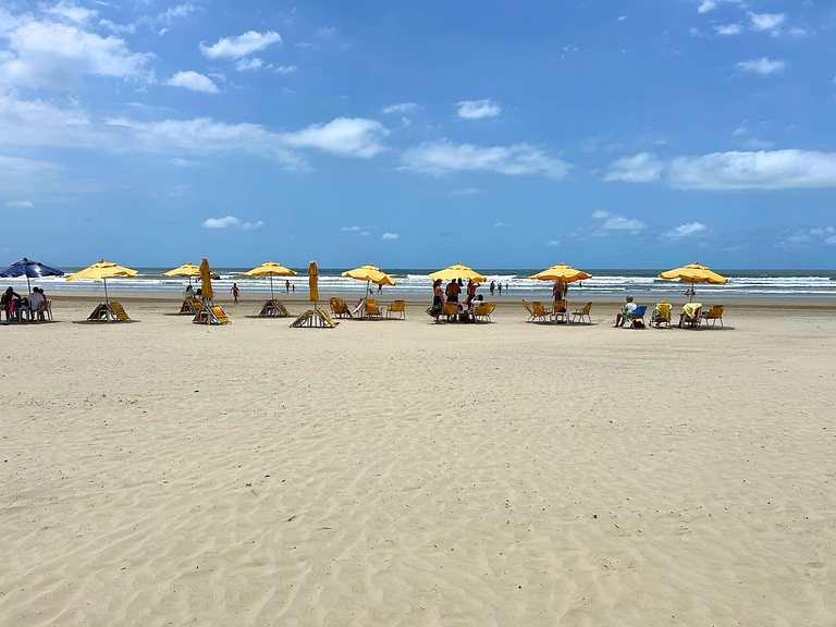Vista mar, piscina climatizada y servicio de playa