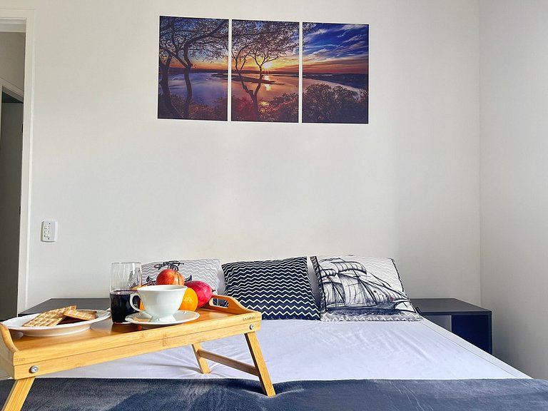apartamento frente ao mar em Bertioga