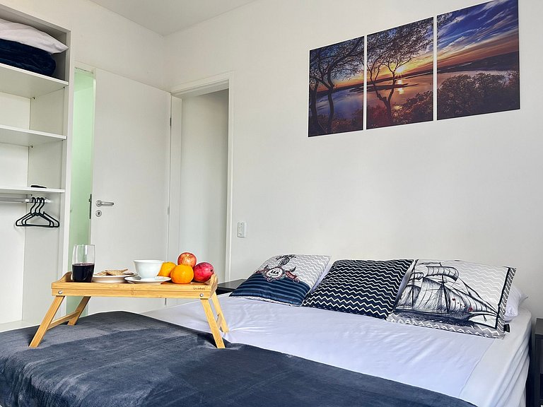 apartamento frente ao mar em Bertioga