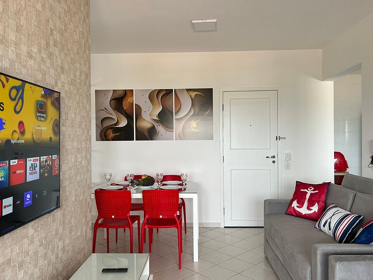 apartamento frente ao mar em Bertioga