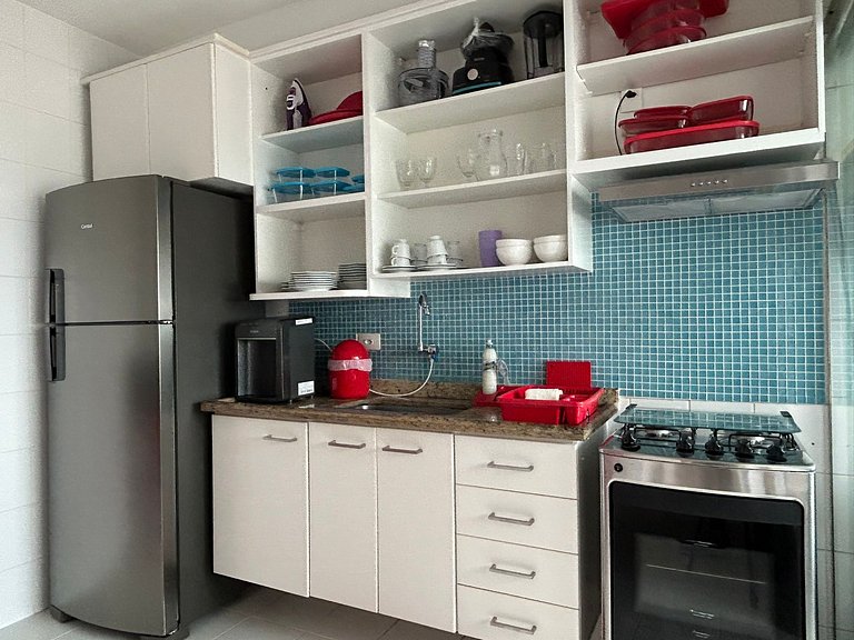 apartamento frente ao mar em Bertioga