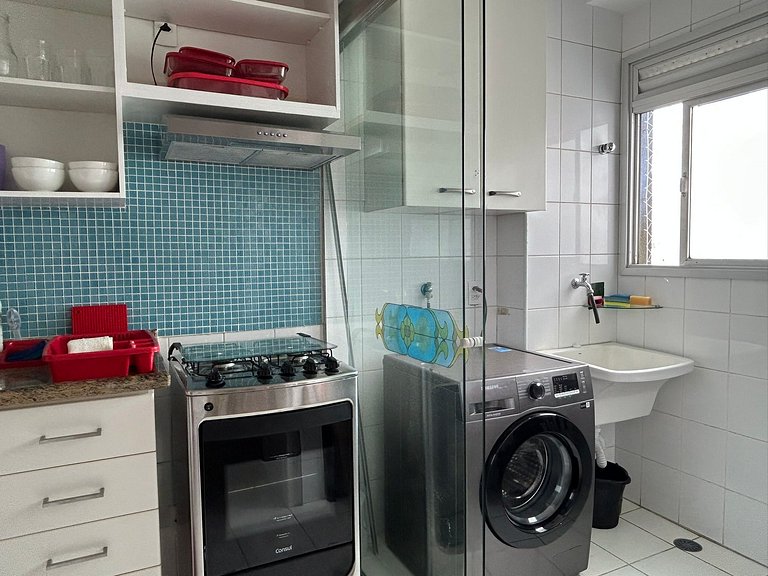 apartamento frente ao mar em Bertioga
