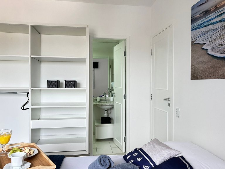 apartamento frente ao mar em Bertioga