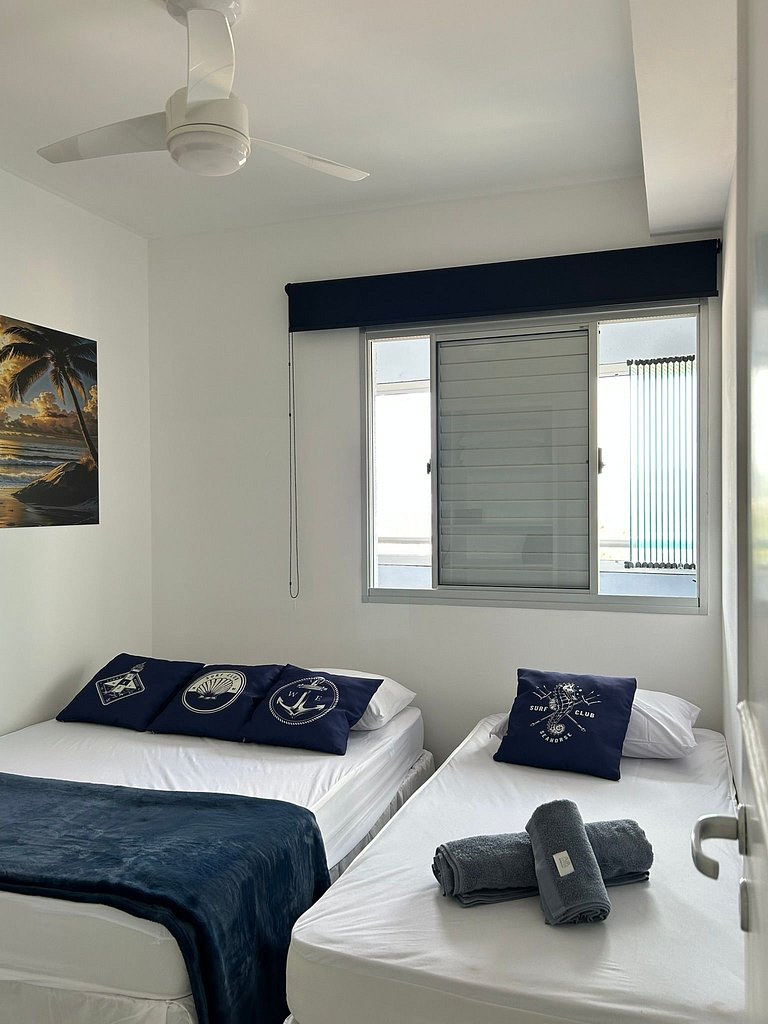 apartamento frente ao mar em Bertioga