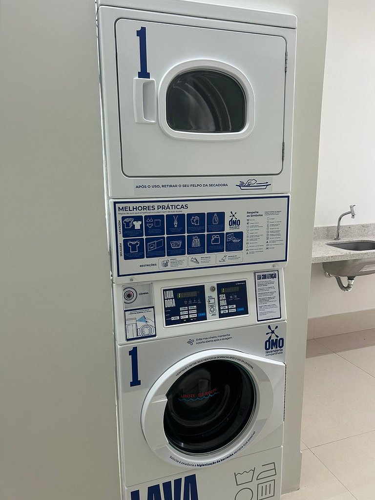 Apê ao lado da Riviera com linda vista mar