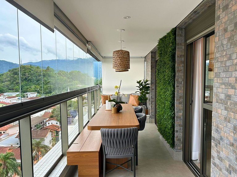 Oceanfront apartment with an excellent location