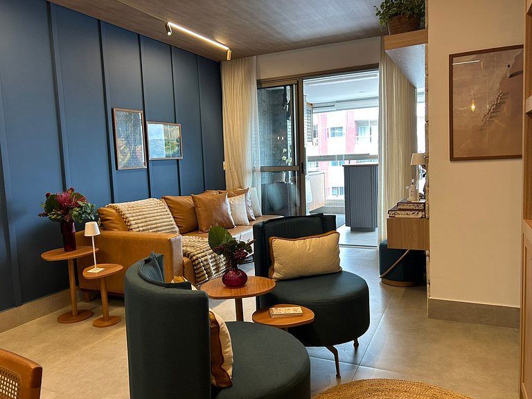 Oceanfront apartment with an excellent location