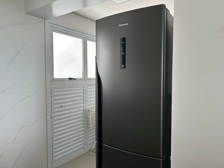 Apê ao lado da Riviera com linda vista mar