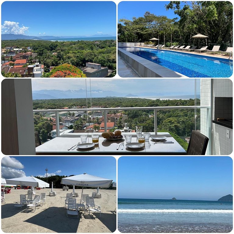 Apartment next to Riviera with beautiful sea view