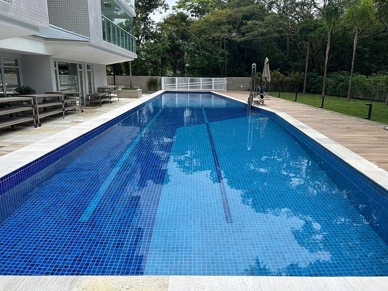 Apê ao lado da Riviera com linda vista mar