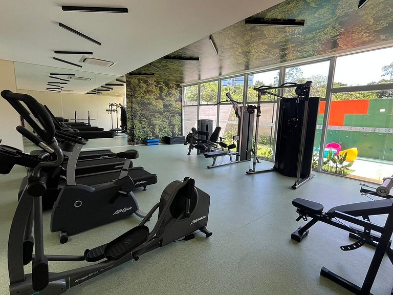 Apê ao lado da Riviera com linda vista mar