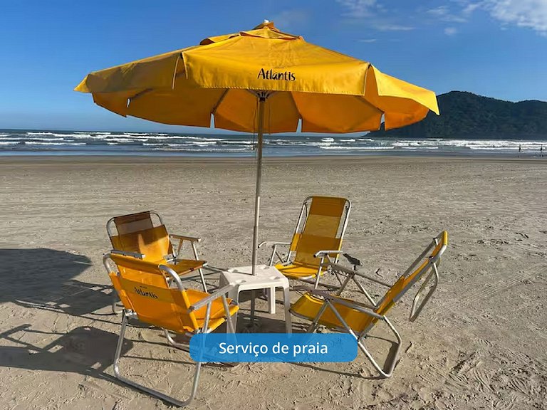 Beachfront & Sea View + Beach Service